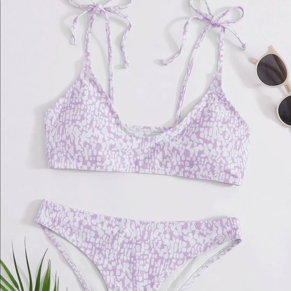 New tie strap bikini set